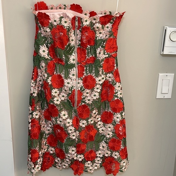 Fashion Nova Red Floral Mini Dress - Picture 8 of 8